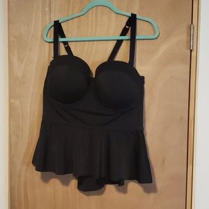 Torrid Peplum Tankini Top